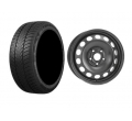 roata gold janta anvelopa iarna Roata completa VW Golf 5, Skoda Octavia 2, Seat Leon janta otel ALCAR 9165 6x15 + anvelopa Iarna Triangle TW401 195/65R15 91H